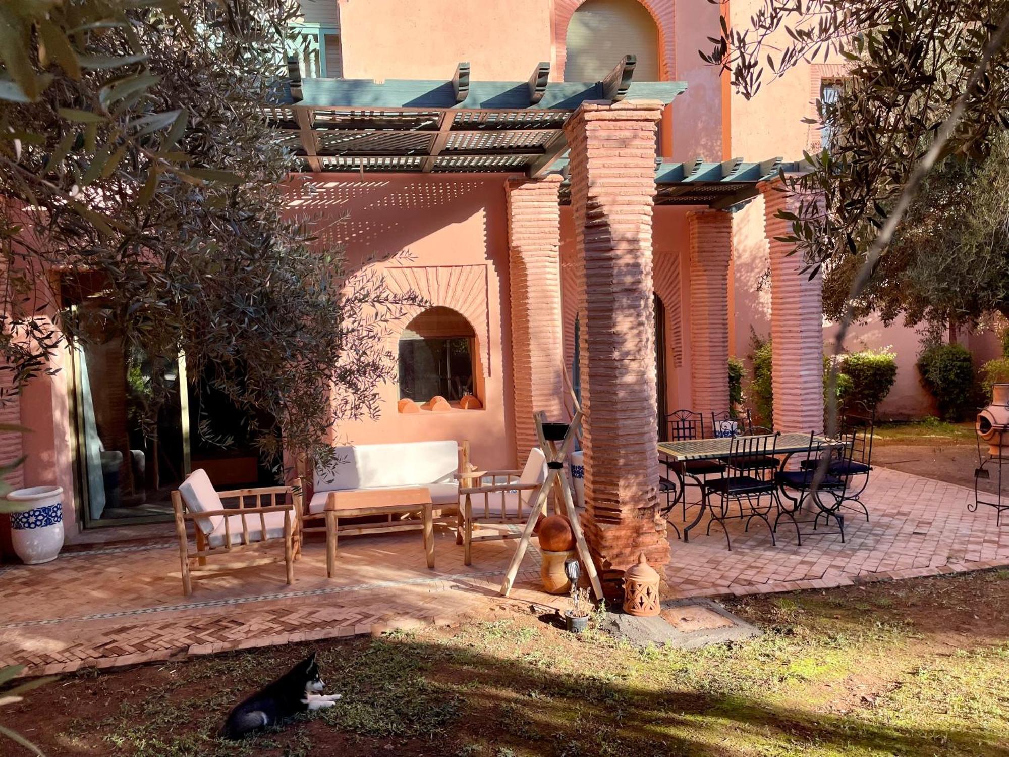 Les Fleurs Du Bien - Marrakech Apartment มาร์ราเกช ภายนอก รูปภาพ